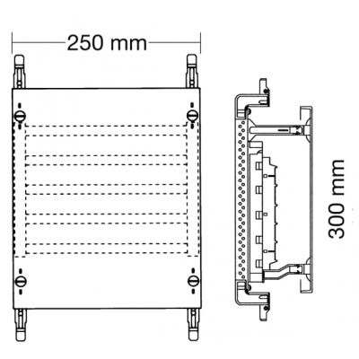 ED71SA Zestaw łączeniowy 1F do szyn (2CPX037812R9999)