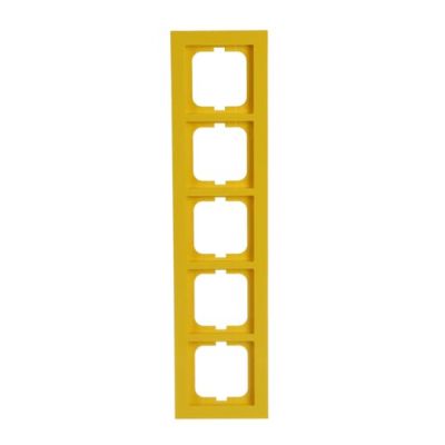 AXCENT Ramka 5-krotna  żółty (2CKA001754A4349)
