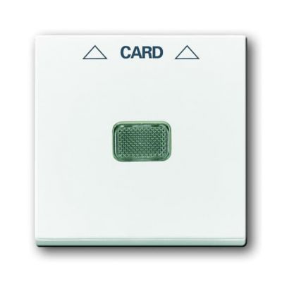 BASIC55 Pokrywa do wyłącznika na kartę Do mechanizmu 2025 U biały alpejski (2CKA001710A3864)