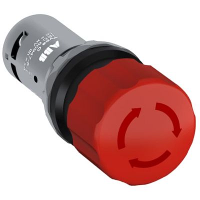 Przycisk bezpieczeństwa 2NO czerwony CE3T-10R-20 (1SFA619500R1021)
