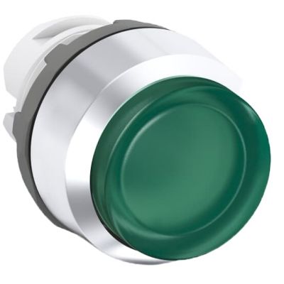 Przycisk wypukły monostabilny podświetlany zielony MP3-31G (1SFA611102R3102)