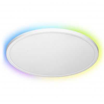 Plafon okrągły z taśmą RGB sterowany aplikacją LED 36W zmienna barwa ADVITI (AD-PL-6515WLZM/CCT)