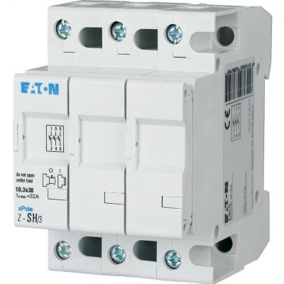 Z-SH/3 Rozłącznik bezpiecznikowy cylindryczny 10x38mm 3P 263879 EATON (263879)