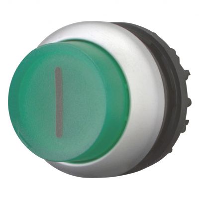 M22-DLH-G-X1 Przycisk zielony /I/ bez samopowrotu i z możliwością podświetlenia wystający 216977 EATON (216977)