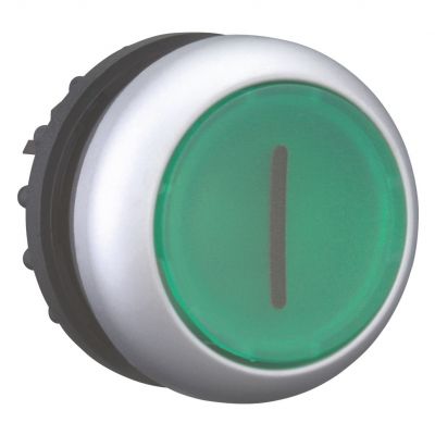 M22-DRL-G-X1 Przycisk zielony /I/  bez samopowrotu i z możliwością podświetlenia 216959 EATON (216959)