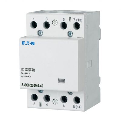 Z-SCH230/40-40 Stycznik modułowy 40A 4Z 0R 230V AC 248852 EATON (248852)
