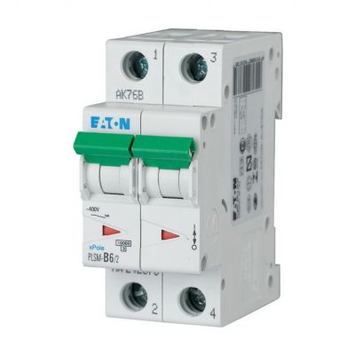 PLSM-C6/2-MW Wyłącznik nadprądowy 10kA C6A 2P 242399 EATON (242399)