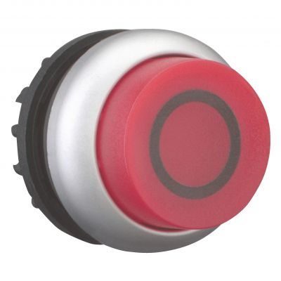 M22-DLH-R-X0 Przycisk czerwony /O/  bez samopowrotu i z możliwością podświetlenia wystający 216975 EATON (216975)