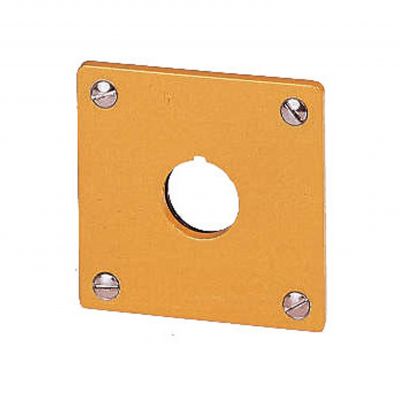 M22-EY1 Płyta czołowa do montażu podtynkowego 1-otwór (żółta) 22mm 216542 EATON (216542)