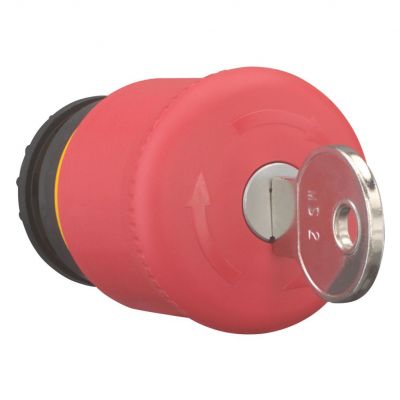 M22-PVS Przycisk bezpieczeństwa czerwony z kluczykiem bez podświetlenia 216879 EATON (216879)