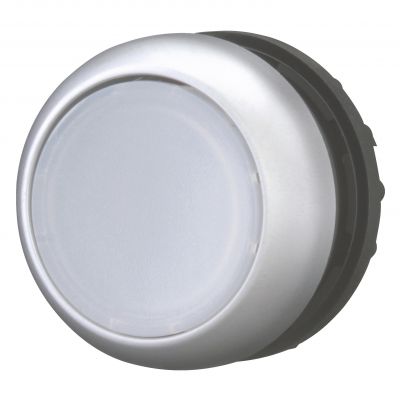 M22-DL-W Przycisk biały z samopowrotem i z możliwością podświetlenia płaski 216922 EATON (216922)