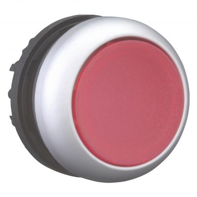 M22-DL-R Przycisk czerwony z samopowrotem i z możliwością podświetlenia płaski 216925 EATON (216925)