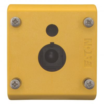 M22-IY1-XPV60 Obudowa natynkowa 1 otwór 22mm żółta - do M22-XPV… 167798 EATON (167798)