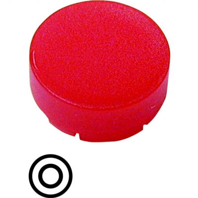 M22-XDLH-R-X0 Soczewka przycisku 22mm wystająca czerwona z opisem /O/ 218161 EATON (218161)