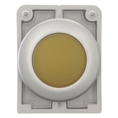 M30C-FL-Y Główka lampki sygnalizacyjnej 30mm płaska żółta 183285 EATON (183285)