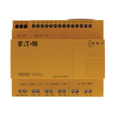 ES4P-221-DMXX1 easySafety bez wysw 14we 4wy tr. 1wy redundantne 111016 EATON (111016)