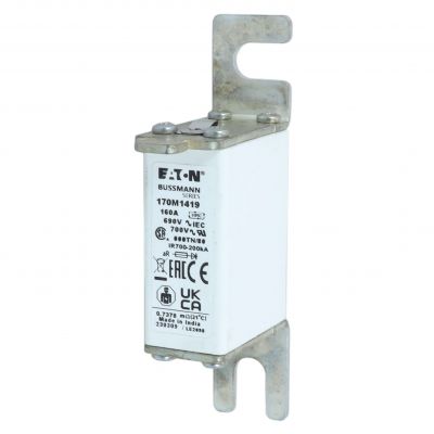 FUSE 160A 690V 000TN/80 AR UC Wkładka szybka 160A 690V 000TN/80 AR UC 170M1419 EATON (170M1419)