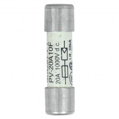 20AMP 1000VDC SOLAR FERRULE 10 X 38MM 20A 1000Vdc wkładka cylindryczna 10x38 do PV PV-20A10F EATON (PV-20A10F)