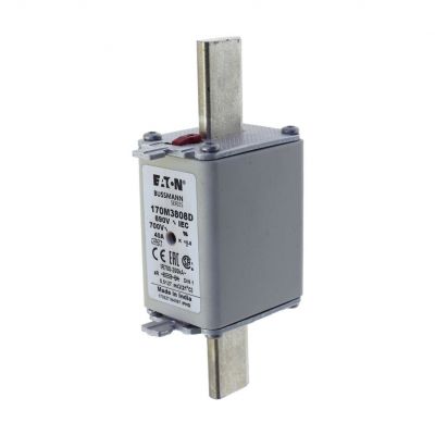 FUSE 40A 690V aR DIN 1 HSDNH Wkładka szybka 40A 690V aR DIN 1 podwójny wskaźnik 170M3808D EATON (170M3808D)