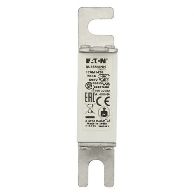 FUSE 200A 690V 000TN/80 AR UC Wkładka szybka 200A 690V 000TN/80 AR UC 170M1420 EATON (170M1420)