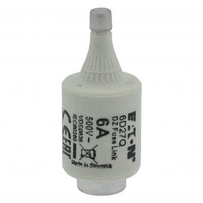 FUSE 6A DII/E27 500VAC Wkładka DII 6A 500VAC E27 6D27Q EATON (6D27Q)