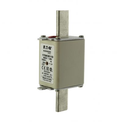 FUSE 80A 690V aR DIN 1 HSDNH Wkładka szybka 80A 690V aR DIN 1 podwójny wskaźnik 170M3811D EATON (170M3811D)