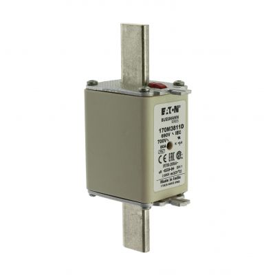 FUSE 80A 690V aR DIN 1 HSDNH Wkładka szybka 80A 690V aR DIN 1 podwójny wskaźnik 170M3811D EATON (170M3811D)