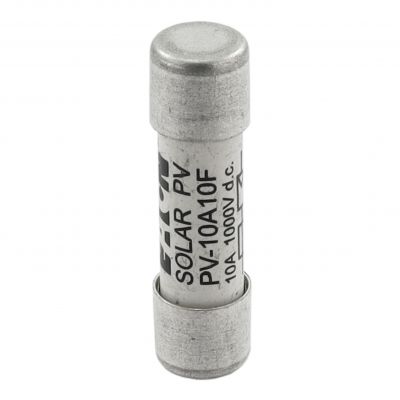 10AMP 1000VDC SOLAR FERRULE 10 X 38MM 10A 1000Vdc wkładka cylindryczna 10x38 do PV PV-10A10F EATON (PV-10A10F)