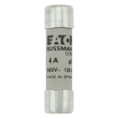 FUSE 10,3X38 4A Wkładka cylindryczna 10 x 38mm 4A GG 500V AC C10G4 EATON (C10G4)