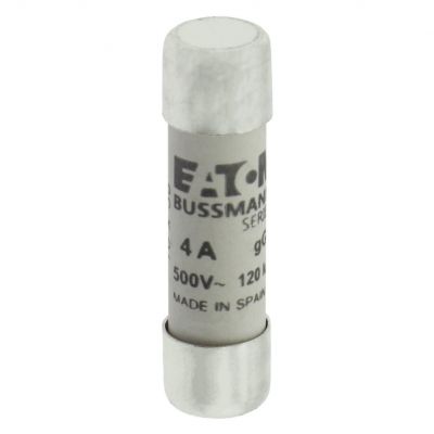 FUSE 10,3X38 4A Wkładka cylindryczna 10 x 38mm 4A GG 500V AC C10G4 EATON (C10G4)