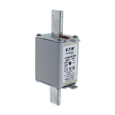 FUSE 400A 690V aR DIN 1 HSDNH Wkładka szybka 400A 690V aR DIN 1 podwójny wskaźnik 170M3819D EATON (170M3819D)