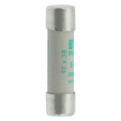 CYLINDRICAL FUSE 10 x 38 8A AM 500V AC Wkładka cylindryczna 10 x 38mm 8A AM 500V AC C10M8 EATON (C10M8)