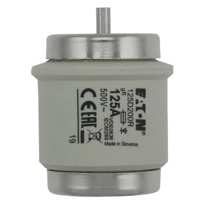 FUSE 125A DV 500VAC TYPE GR Wkładka DV 125A GR 500VAC E200 125D200R EATON (125D200R)