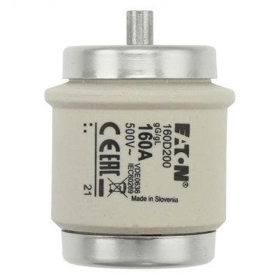 FUSE 160 DV GG 500VAC TIME DELAY Wkładka DV 160A GG 500VAC E200 160D200 EATON (160D200)