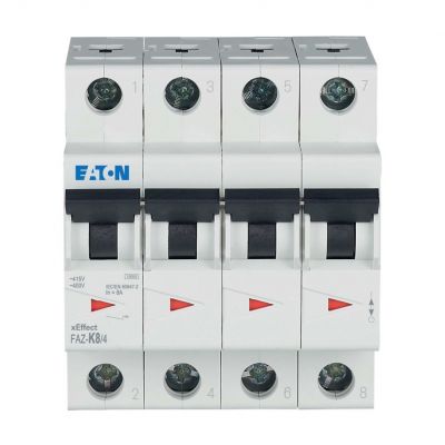 FAZ-K8/4 Wyłącznik nadprądowy 10kA K8A 4P 279096 EATON (279096)