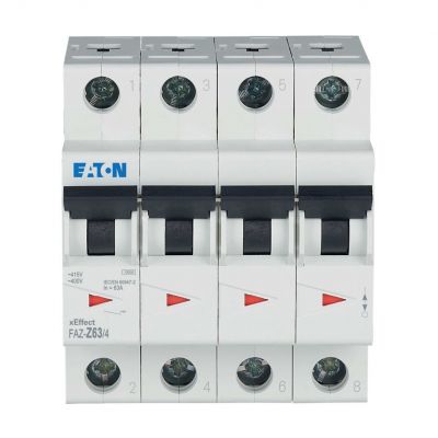 FAZ-Z63/4 Wyłącznik nadprądowy 10kA Z63A 4P 279121 EATON (279121)