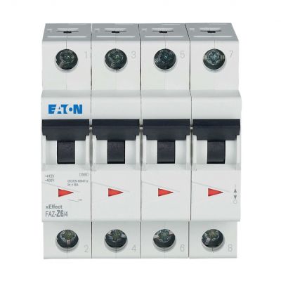 FAZ-Z6/4 Wyłącznik nadprądowy 10kA Z6A 4P 279112 EATON (279112)