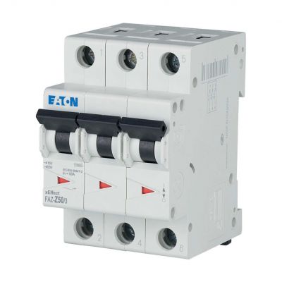 FAZ-Z50/3 Wyłącznik nadprądowy 10kA Z50A 3P 278932 EATON (278932)