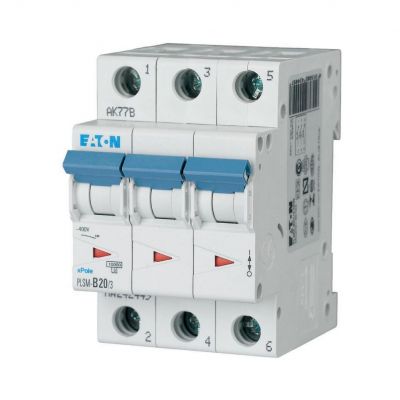 PLSM-D20/3-MW Wyłącznik nadprądowy 10kA D20A 3P 242498 EATON (242498)