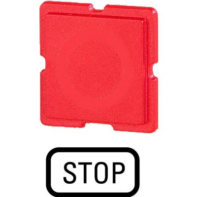 110TQ25 Wkładka przycisku czerwona STOP 093363 EATON (093363)