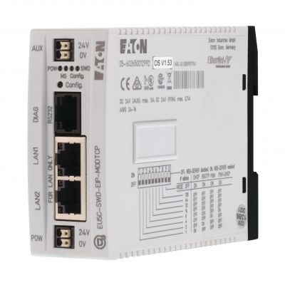 EU5C-SWD-EIP-MODTCP Gateway SmartWire-DT do sieci Ethernet IP / MODBUS TCP 153163 EATON (153163)