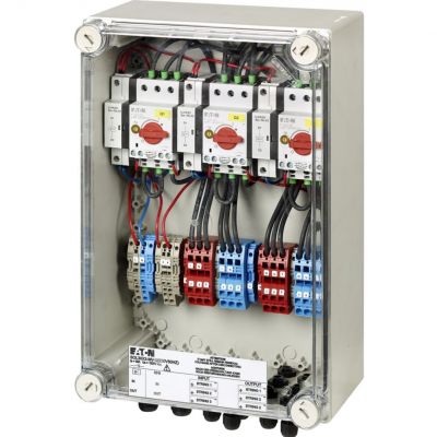 SOL30X3-SAFETY-MC4-U(230V50HZ) Rozłącznik przeciwpożarowy SOL30-SAFETY na 3 stringi MC4 230VAC 168100 EATON (168100)