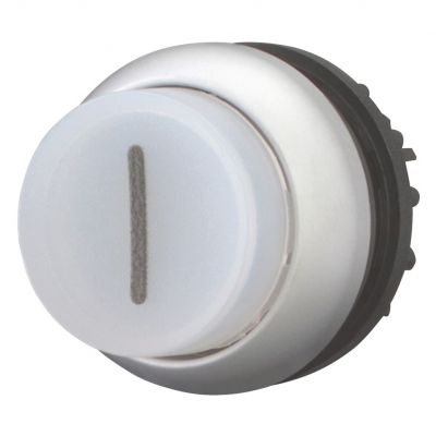 M22-DLH-W-X1 Przycisk biały /I/  bez samopowrotu i z możliwością podświetlenia wystający 216981 EATON (216981)