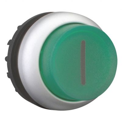 M22-DRLH-G-X1 Przycisk zielony /I/  bez samopowrotu i z możliwością podświetlenia 216805 EATON (216805)