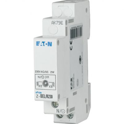 Z-BEL/G24 Lampka modułowa zielona z funkcją migania 12-24V AC/DC 284932 EATON (284932)