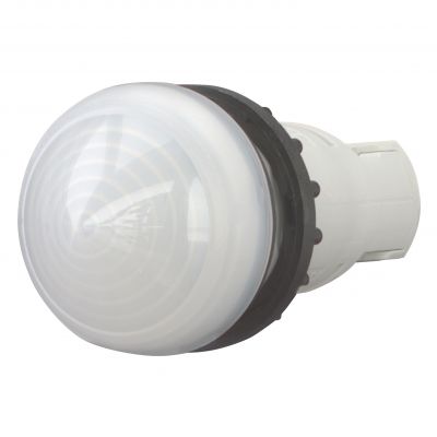 M22-LCH-W Lampka sygnalizacyjna 22mm biała do żarówek z trzonkiem wystająca 216914 EATON (216914)