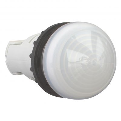 M22-LCH-W Lampka sygnalizacyjna 22mm biała do żarówek z trzonkiem wystająca 216914 EATON (216914)