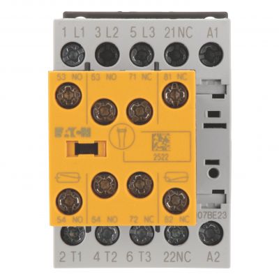 DILMS7-R23(110V50HZ,120V60HZ) Stycznik mocy safety 7A 3P + 2Z + 3R sterowanie AC 191733 EATON (191733)