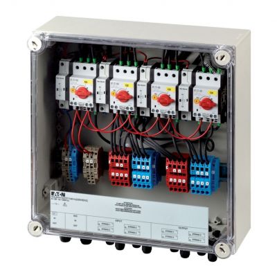 SOL30X4-SAFETY-MC4-U(230V50HZ) Rozłącznik przeciwpożarowy SOL30-SAFETY na 4 stringi PV MC4 230VAC 168102 EATON (168102)
