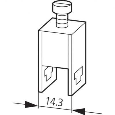 AK35 Zacisk obwodów głównych ; max.35mm2 079614 EATON (079614)